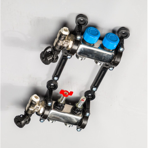 TOP-FLOW RVS verdeler 2 groepen